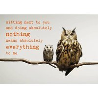 Sitting next to you