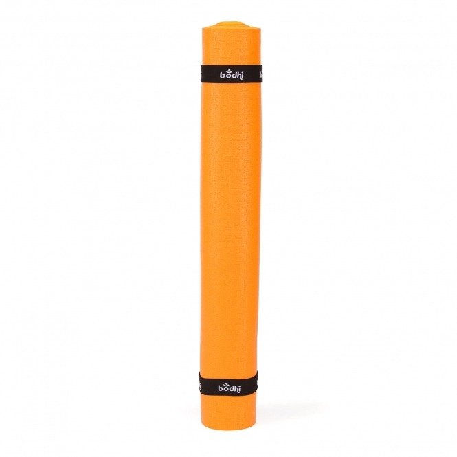 Mata do jogi Kailash Premium 3mm - Długa 200cm - pomarańczowy
