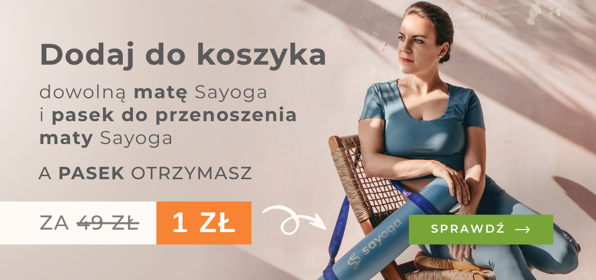 Pasek do maty za złotówkę – promocja Sayoga