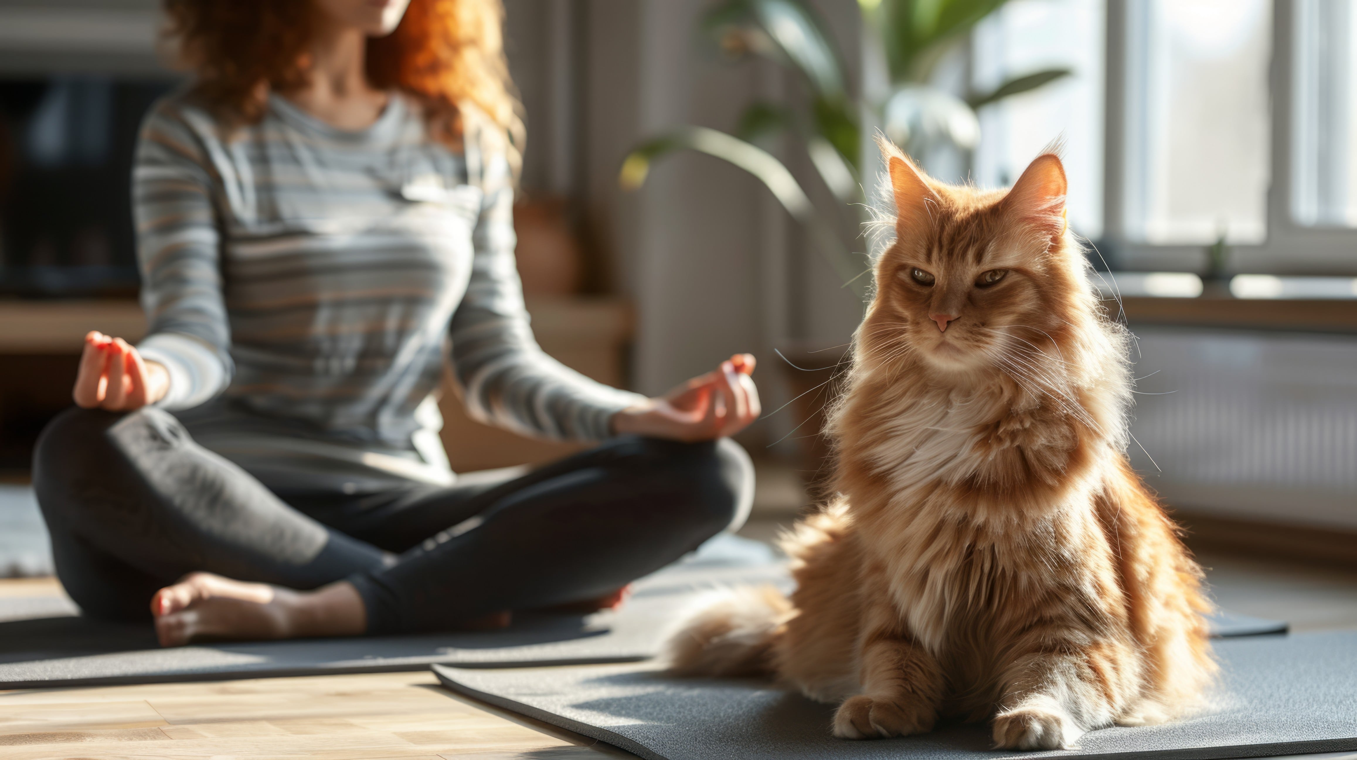 Joga z kotem - jak zacząć praktykę?