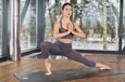 Legginsy do jogi Moonholi Yoggings 7/8 - szary rozmiar S