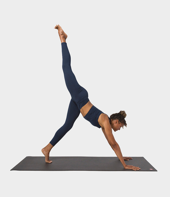 Legginsy damskie Manduka Dhara – Midnight Heather, rozmiar M