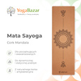 Mata do jogi Sayoga Cork Mandala