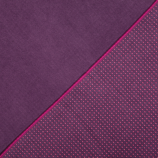 Ręcznik do jogi GRIP2 oberżyna