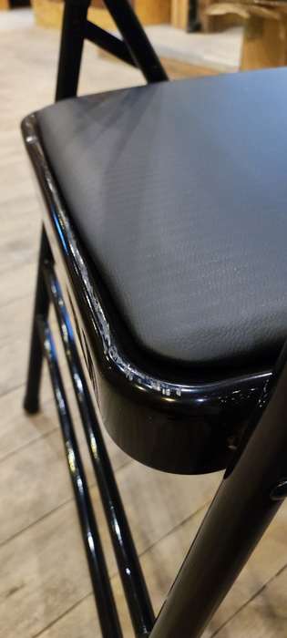 Krzesło do jogi czarne - Outlet