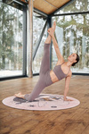 Legginsy do jogi Moonholi Yoggings 7/8 - beżowe rozmiar S