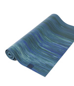 Podróżna mata do jogi Manduka eKO SuperLite Travel 1.5mm - Blue Toad Marble Outlet