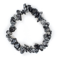 Bransoletka myga Chip Bracelet - Obsydian