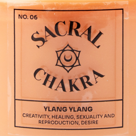 Świeca zapachowa Ylang Ylang - Czakra sakralna