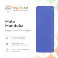 Mata do jogi Manduka Begin 5mm - Yes Please Outlet