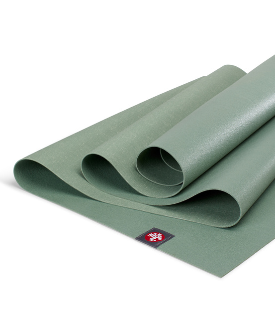 Podróżna mata do jogi Manduka eKO SuperLite Travel 1.5mm - Leaf Green 200cm