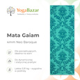 Mata do jogi Gaiam 4mm Neo-Baroque