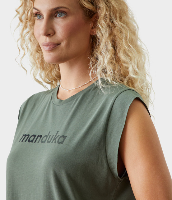 Koszulka damska Manduka Warrior – Earth, rozmiar L
