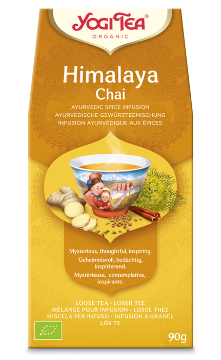 Yogi Tea Himalaya Chai - Sypana 90 g, Smak, Himalaya