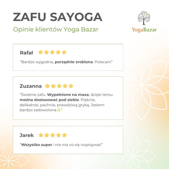 Zafu z podwójnym pokrowcem - kolor czarny