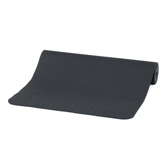 Mata do jogi Lotus Pro 6mm - Czarny/Srebrnoszary Outlet