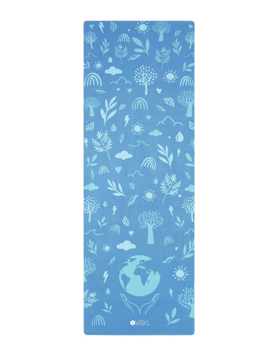 Mata do jogi Yoga Design Lab Combo 3,5mm - Earth Bali Blue