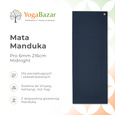 Mata do jogi Manduka Pro 6mm 216cm - Midnight