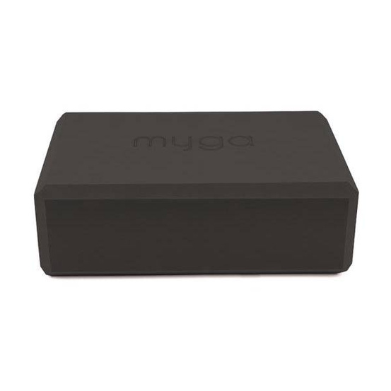 Klocek piankowy do jogi Myga Czarny