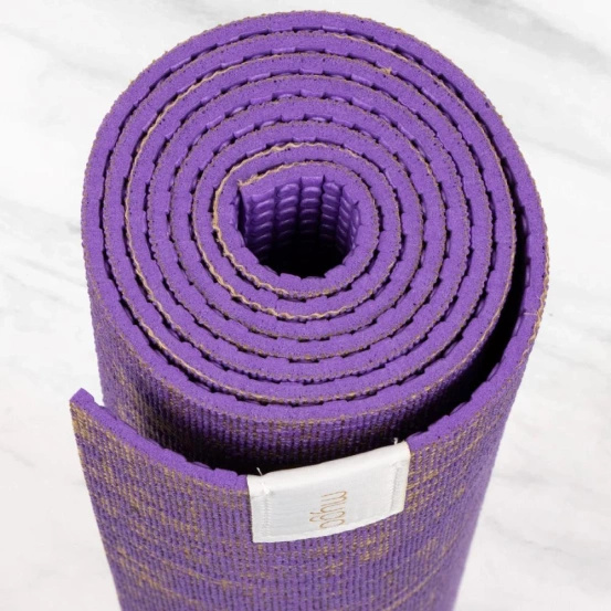 Mata do jogi Myga Jute 5mm - Fioletowa