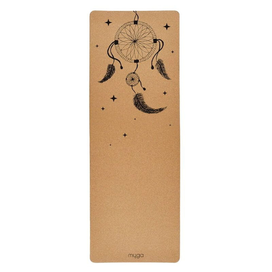 Korkowa mata do jogi Myga - Dream Catcher 6mm XL