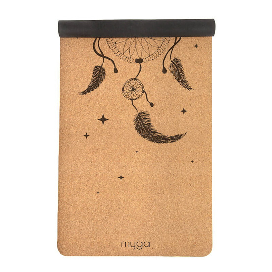 Korkowa mata do jogi Myga - Dream Catcher 6mm XL
