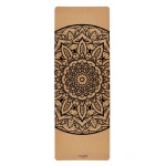 Korkowa mata do jogi Myga - Mandala 6mm XL