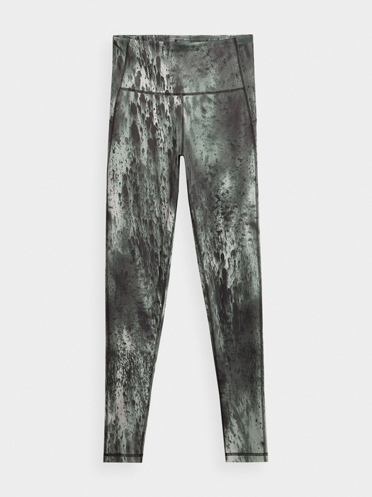 Legginsy treningowe 4F TFTIF158 - wielokolorowe, rozmiar M