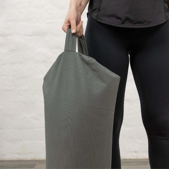 Bolster wałek do jogi Myga - Szary