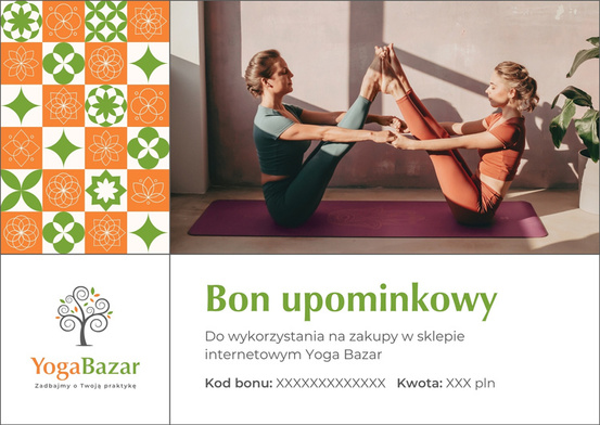 Bon upominkowy (voucher) na zakupy (w pdf)