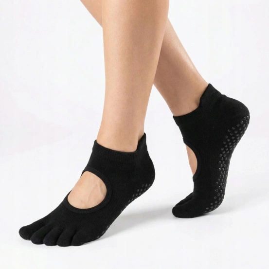 Antypoślizgowe skarpetki z palcami do jogi myga Yoga Toe Socks S 34-37