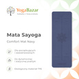 Mata do jogi Sayoga Comfort Mat Navy