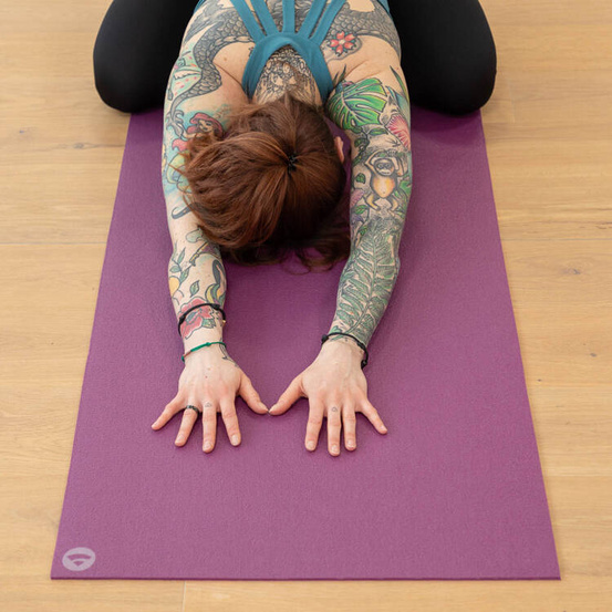 Mata do jogi Rishikesh Premium 4.5mm - ciemnofioletowa