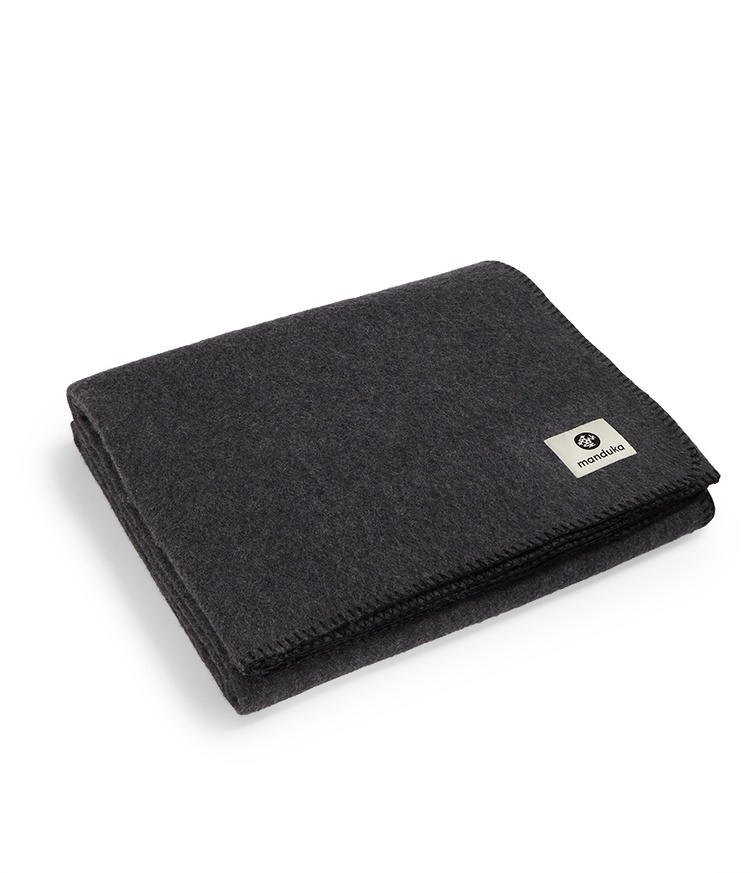 Wełniany koc do jogi Manduka Essential