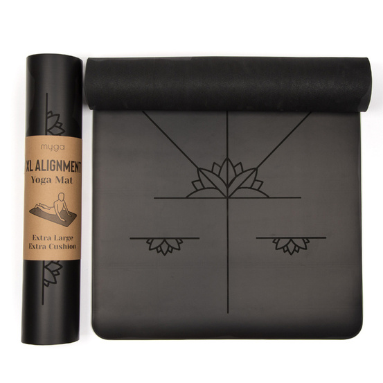 Mata do jogi Myga XL Aligment Czarna