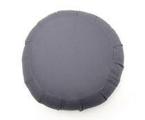Szara poduszka do medytacji z bawełny - Zafu