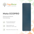 Mata do jogi ECOPRO Diamond 6mm - Granatowy