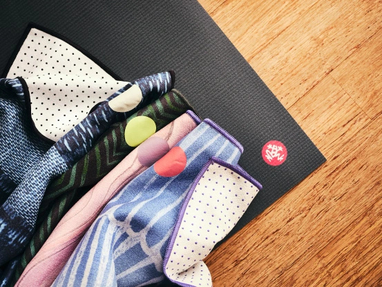 Ręcznik do jogi Manduka Yogitoes - Nectar Blossom