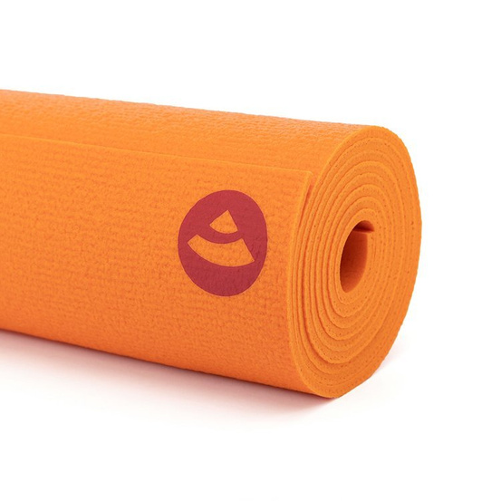 Mata do jogi Rishikesh Premium 4.5mm - Długa i szeroka 200cm x 80cm - pomarańczowy x