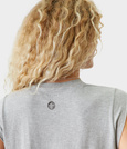 Koszulka damska Manduka Warrior – Heather Grey, rozmiar XL