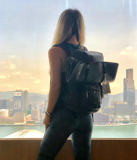 Podróżna mata do jogi Manduka PRO Travel - Black Sage - seria Almost Perfect