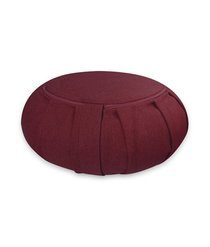 Zafu z podwójnym pokrowcem - kolor bordowy