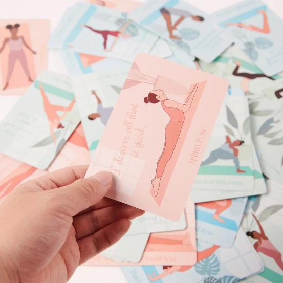 Karty do jogi Myga Yoga Pose Cards