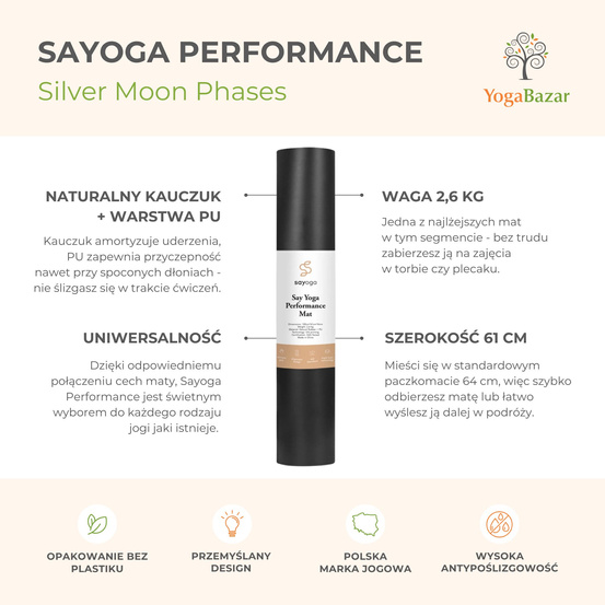 Mata do jogi Sayoga Performance Silver Moon Phase