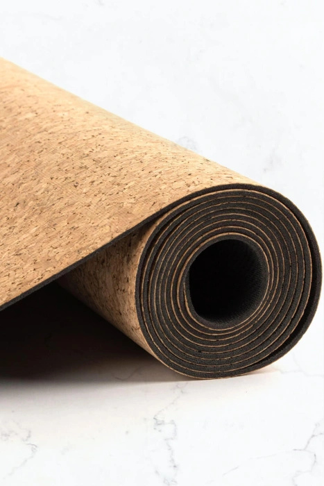 Podróżna korkowa mata do jogi Myga 2mm