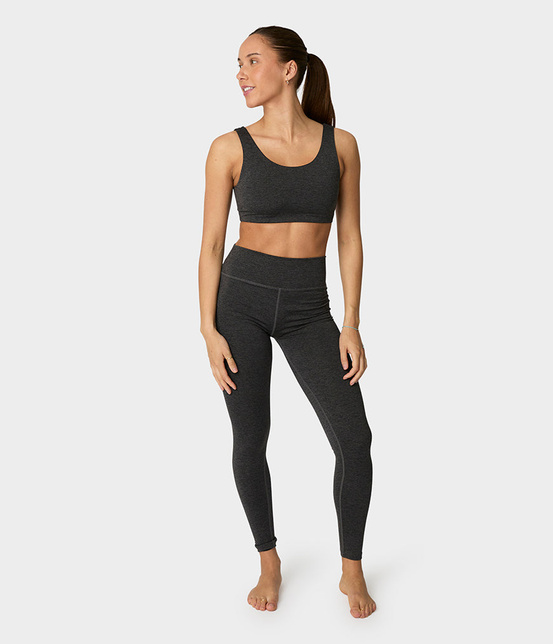 Biustonosz sportowy Manduka Dhara – Phantom Heather, rozmiar XL