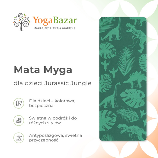 Mata do jogi dla dzieci Myga - Sweet Tooth