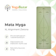Mata do jogi Myga XL Aligment Czarna