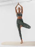Legginsy treningowe 4F TFTIF158 - wielokolorowe, rozmiar M