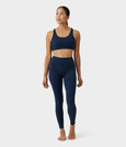 Biustonosz sportowy Manduka Dhara Scoop – Midnight Heather, rozmiar L